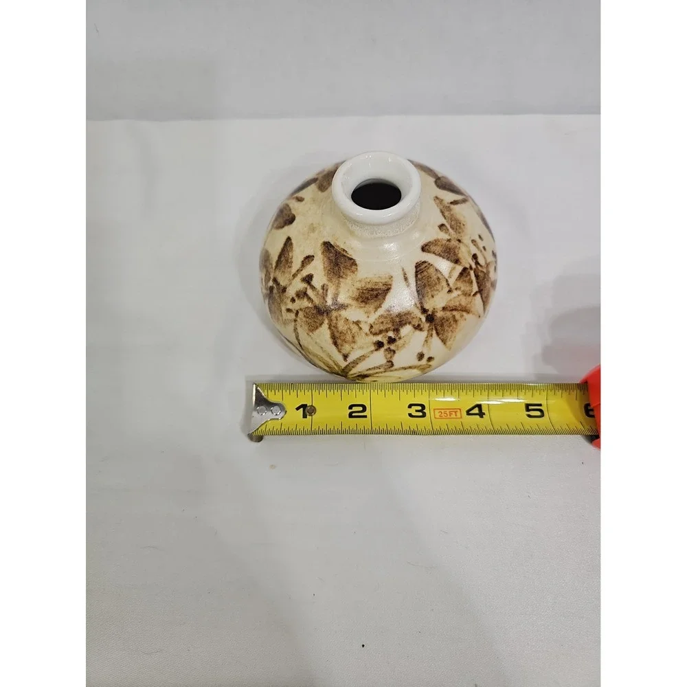 Vtg.Robert MaxwellPottery Craft USA CeramicBud.Vase.Weed Pot SignedRM MCM EUC